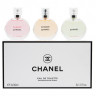 Парфюмерный женский набор Chanel Chance 3x30 ml