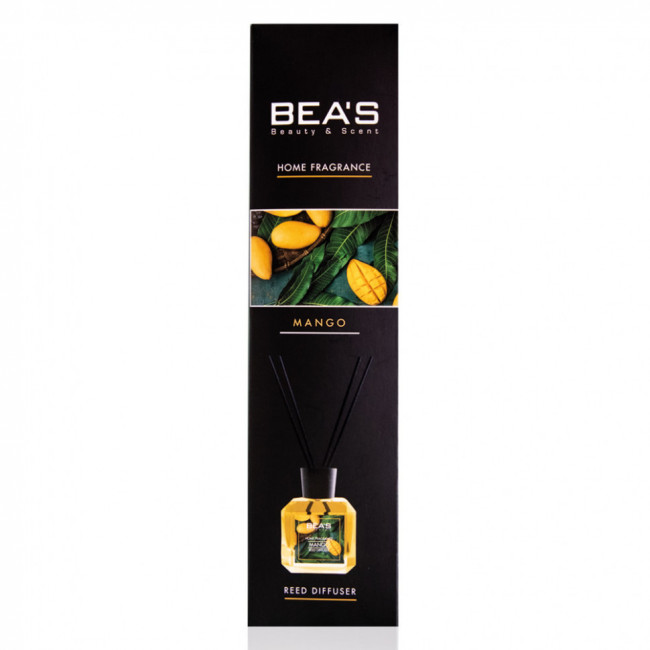 Ароматический диффузор с палочками Beas Mango - Манго 120 ml