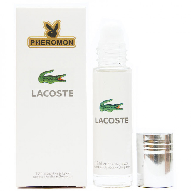 Духи с феромонами  Lacoste "Eau De Lacoste BLANC" 10 ml (шариковые)