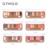 Тени O.TWO.O Rose Gold 9 цветов  18g (9092)