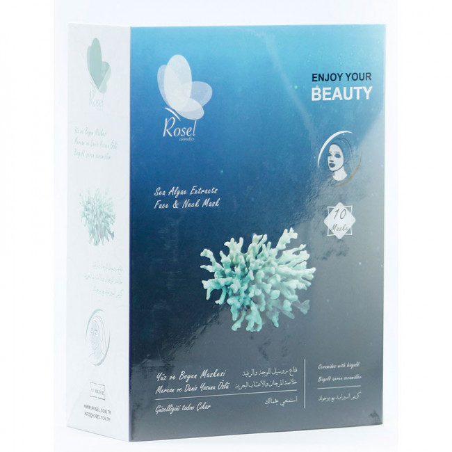 Маски для лица Rosel Cosmetics Face Mask Sea Algae Extracts Маски для лица Rosel Cosmetics Face Mask Sea Algae Extracts