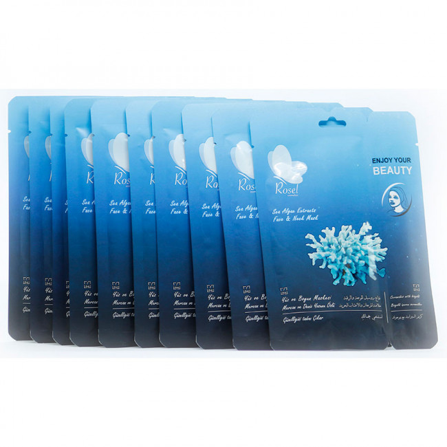 Маски для лица Rosel Cosmetics Face Mask Sea Algae Extracts Маски для лица Rosel Cosmetics Face Mask Sea Algae Extracts