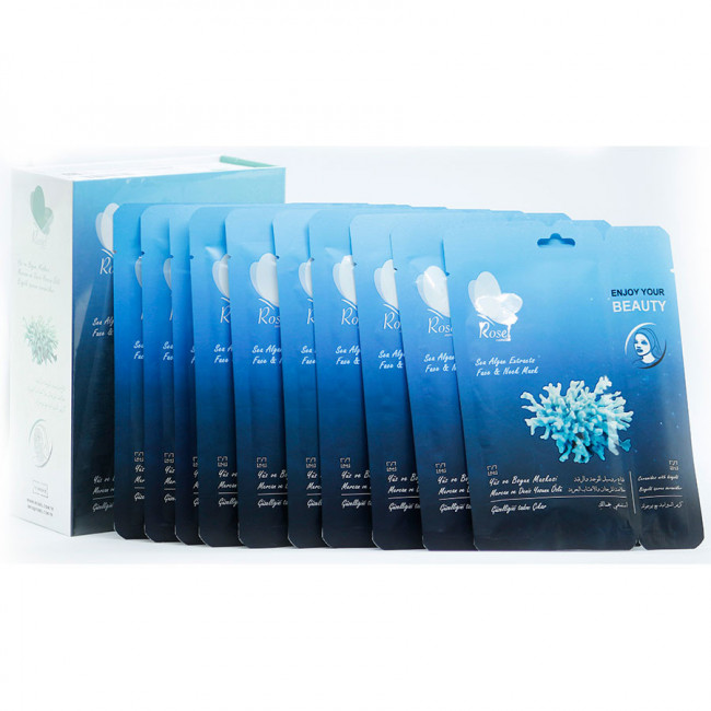 Маски для лица Rosel Cosmetics Face Mask Sea Algae Extracts Маски для лица Rosel Cosmetics Face Mask Sea Algae Extracts