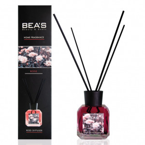 Ароматический диффузор с палочками Beas Rose - Роза 120 ml