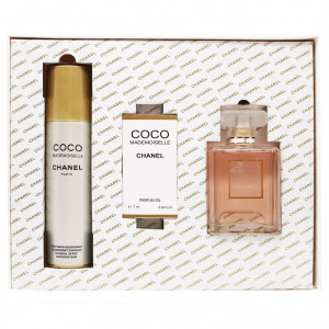 Подарочный набор Chanel Coco Mademoiselle for woman 3 в 1 150 ml x 7 ml x 100 ml Подарочный набор Chanel Coco Mademoiselle for woman 3 в 1 150 ml x 7 ml x 100 ml