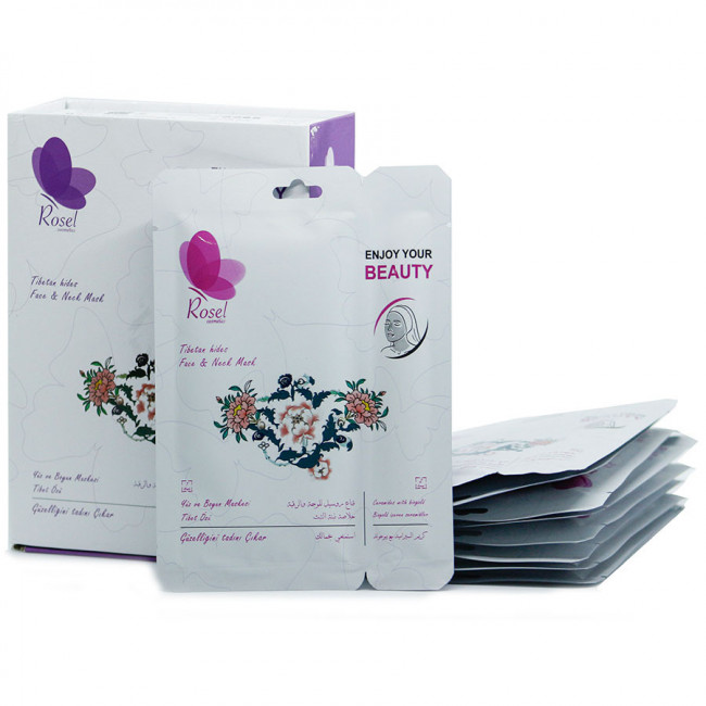 Маски для лица Rosel Cosmetics Face Mask Tibetan hides Маски для лица Rosel Cosmetics Face Mask Tibetan hides