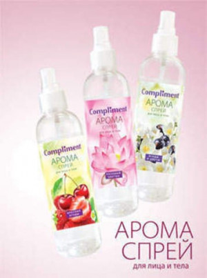 Арома спрей Сompliment "Ягоды и цветы" 250мл