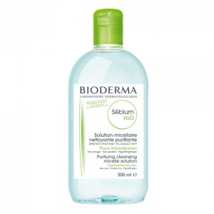 BIODERMA SEBIUM H2O Мицеллярная вода 500 ml (с помпой)
