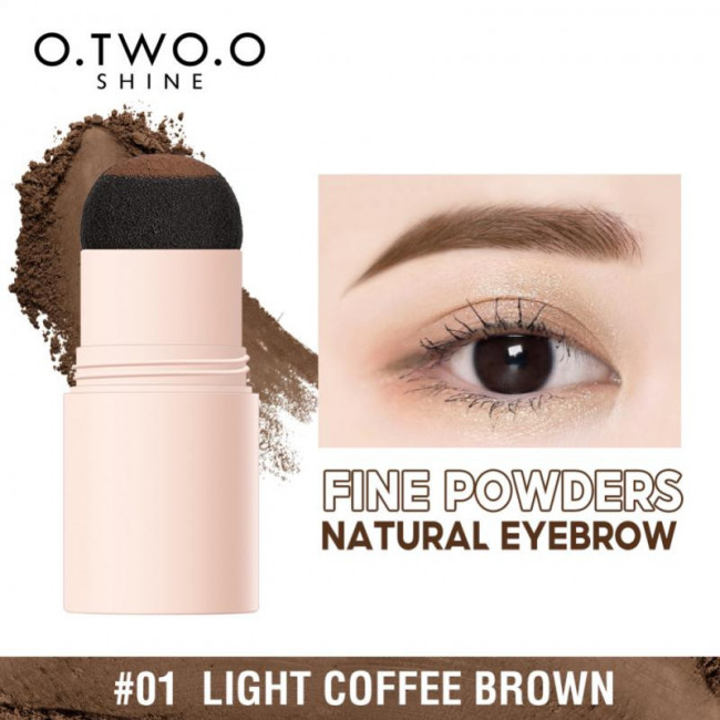 O.TWO.O Пудра для бровей арт. SE010 Light Coffe Brown #01 1.5 g. O.TWO.O Пудра для бровей арт. SE010 Light Coffe Brown #01 1.5 g.
