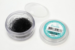 Ресницы Esmalte в банке B-0.2 - 12мм 1гр. Шелк