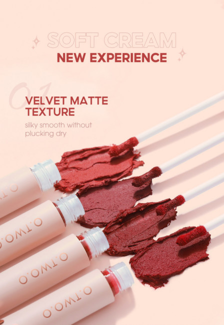 Матовый блеск для губ O.TWO.O арт. SE001 #3 4 g. Матовый блеск для губ O.TWO.O арт. SE001 #3 4 g.