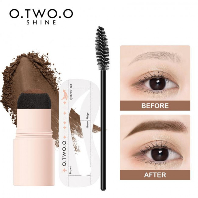 O.TWO.O Пудра для бровей арт. SE010 Dark Coffee Brown #02 1.5 g. O.TWO.O Пудра для бровей арт. SE010 Dark Coffee Brown #02 1.5 g.