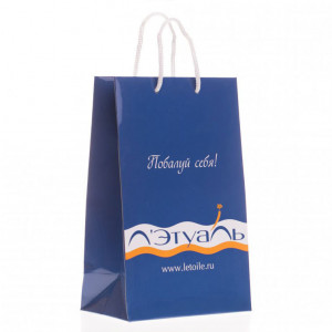 Подарочный пакет Летуаль 20х15см