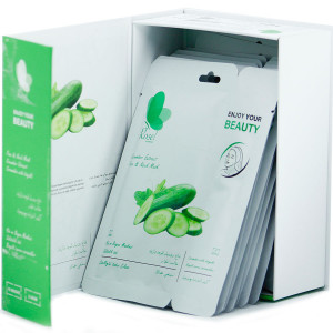 Маски для лица Rosel Cosmetics Face & Neck Mask Cucumber Extract Маски для лица Rosel Cosmetics Face & Neck Mask Cucumber Extract