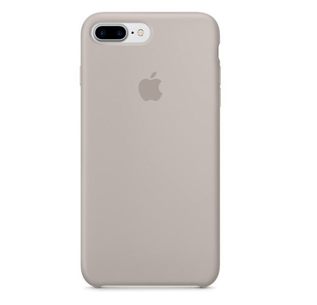 Бежевый силиконовый чехол для iPhone 7/8 Plus Silicone Case