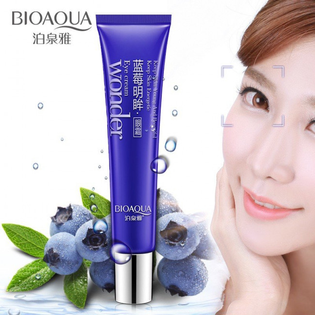 Крем для век с черникой wonder eye cream BioAqua 20г (арт. 4250) Крем для век с черникой wonder eye cream BioAqua 20г (арт. 4250)
