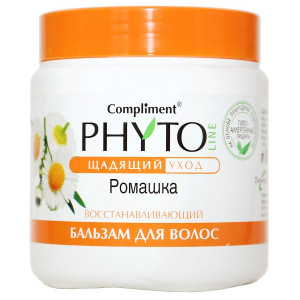 Compliment Восстанавливающий Бальзам для волос с ромашкой "Щадящий уход", 500ml