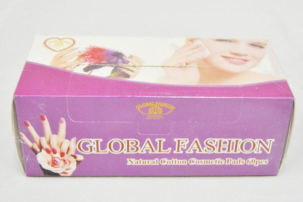 Салфетки для лица Global Fashion 60шт