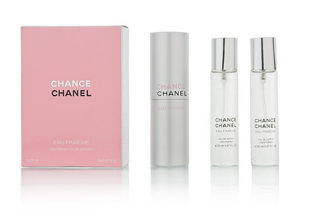Туалетная вода 3*20 мл Шанель "CHANCE EAU FRAICHE"