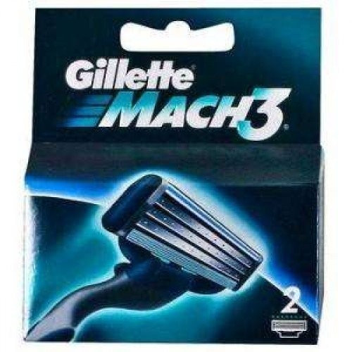 Лезвия для бритья Mach3 (2 шт)