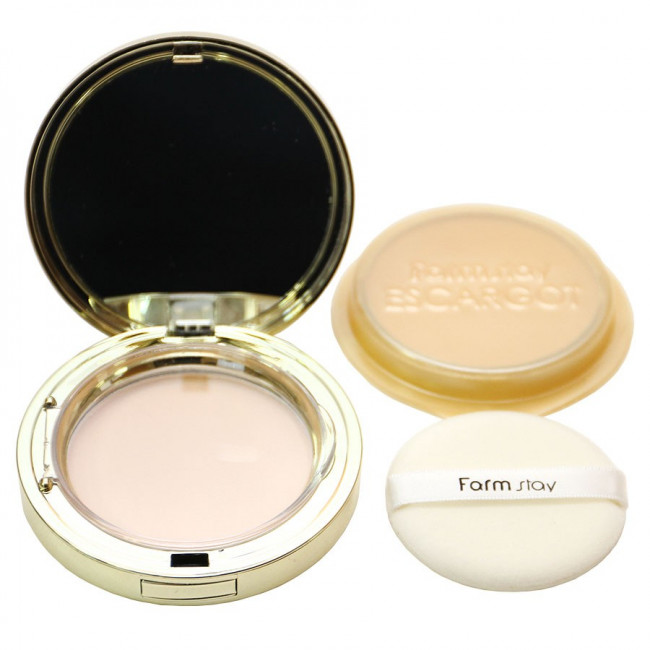 Пудра с экстрактом улитки Farmstay Escargot UV Two-way Pact SPF30 (12g x 2) Пудра с экстрактом улитки Farmstay Escargot UV Two-way Pact SPF30 (12g x 2)