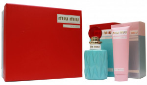 Подарочный набор Miu Miu eau de parfum - Духи 100 ml + Крем для рук 75 ml