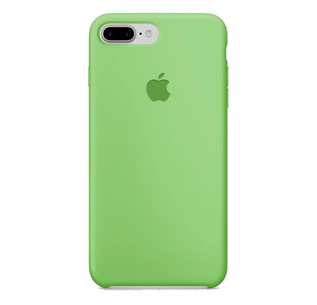 Салатовый силиконовый чехол для iPhone 7/8 Plus Silicone Case