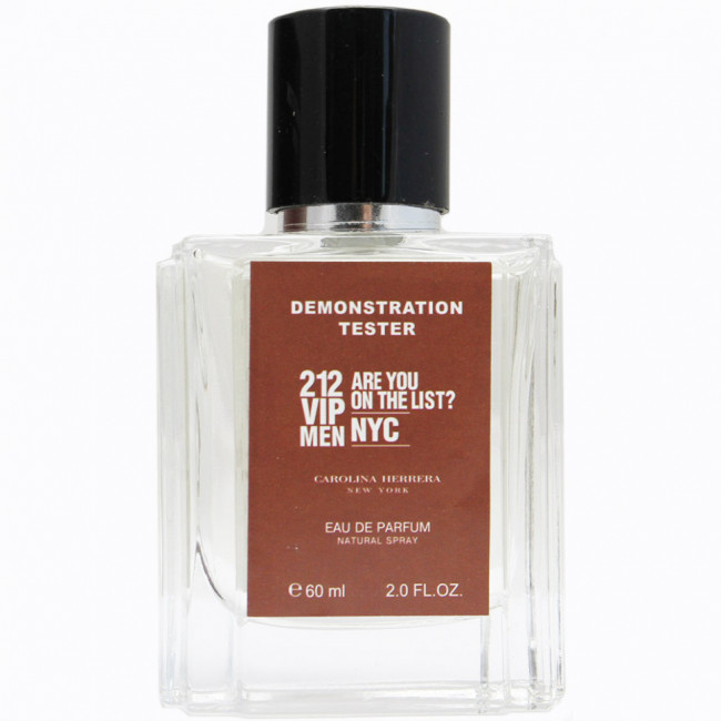 Тестер Carolina Herrera 212 VIP Men 60 ml (экстра-стойкий) Тестер Carolina Herrera 212 VIP Men 60 ml (экстра-стойкий)