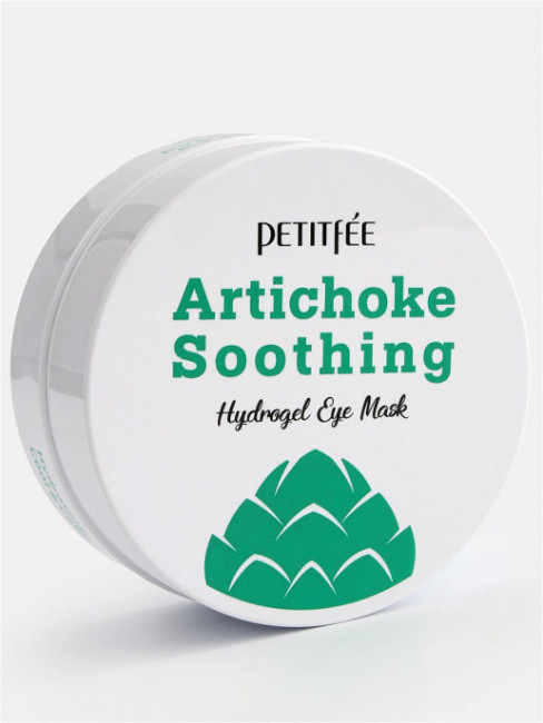 Патчи для глаз гидрогелевые с артишоком успокаивающие Petitfee Artichoke Soothing Hydrogel Eye Patch, 60 шт Патчи для глаз гидрогелевые с артишоком успокаивающие Petitfee Artichoke Soothing Hydrogel Eye Patch, 60 шт