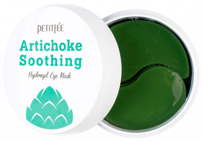 Патчи для глаз гидрогелевые с артишоком успокаивающие Petitfee Artichoke Soothing Hydrogel Eye Patch, 60 шт Патчи для глаз гидрогелевые с артишоком успокаивающие Petitfee Artichoke Soothing Hydrogel Eye Patch, 60 шт