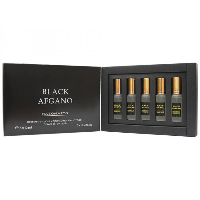 Парфюмерный набор Nasomatto Black Afgano edp unisex 5 x 12 ml Парфюмерный набор Nasomatto Black Afgano edp unisex 5 x 12 ml