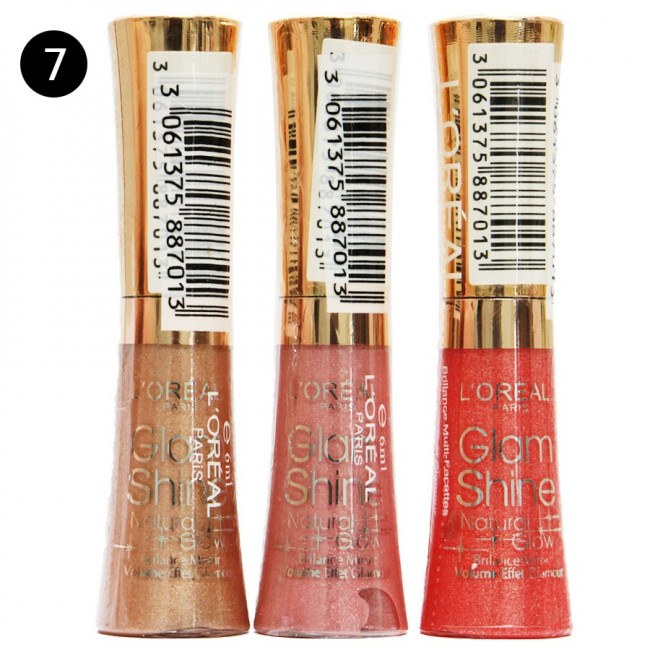 Блеск для губ Loreal Glam Shine (3шт) Блеск для губ Loreal Glam Shine (3шт)