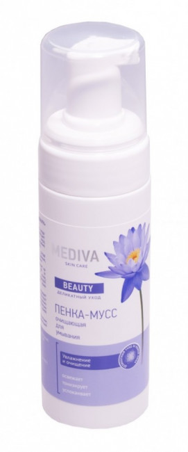 MEDIVA Пенка-Мусс очищающая для умывания 160мл
