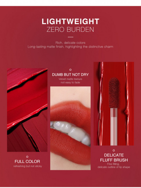 Матовая губная помада O.TWO.O арт. YJ002 #A04