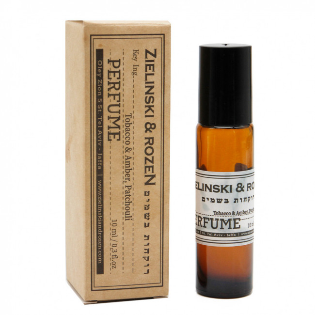 Духи концентрированные Зелински и Розен Tobacco, Amber & Patchouli unisex 10 ml (шариковые)