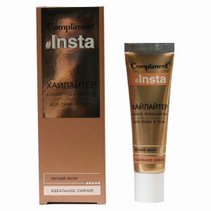 Compliment Хайлайтер для лица и тела легкий загар, 35 ml