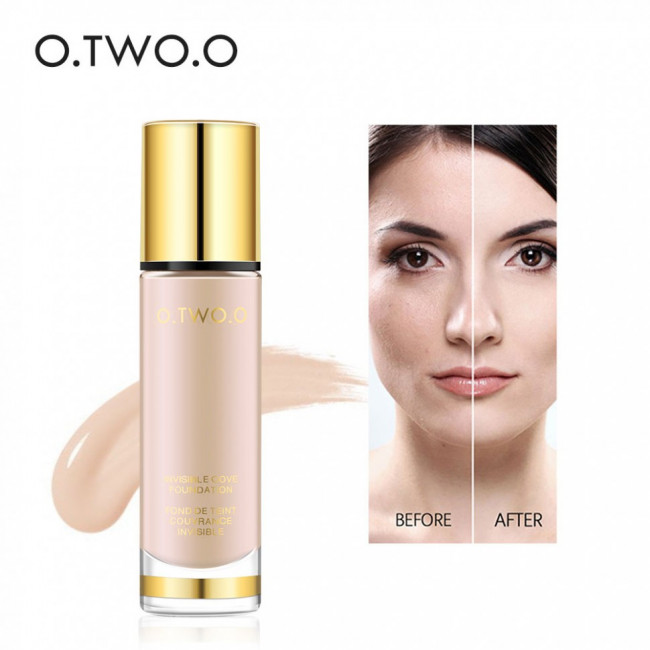 Тональный крем O.TWO.O Gold Invisible Cove Foundation  30 ml (9983)