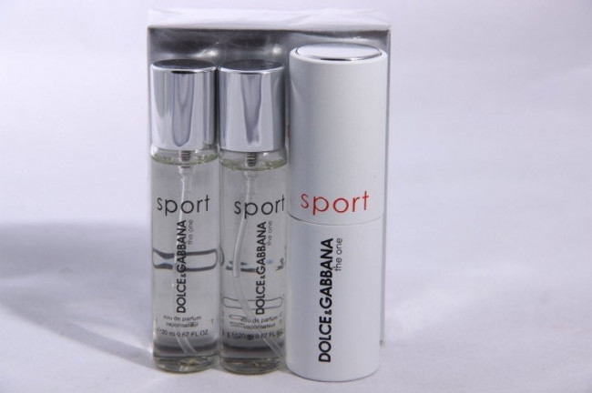 Туалетная вода 3*20 мл D&G "The one sport" for men