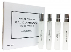 Подарочный набор Byredo "Bal D'afrique" EDP 4*15ml