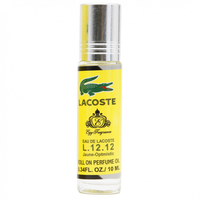Духи с феромонами Lacoste L.12.12 Yellow Jaune-Optimistic 10 ml