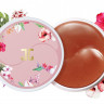 Гидрогелевые патчи с цветами гибискуса Jayjun Cosmetic Roselle Tea Eye Gel Patch 60 шт.