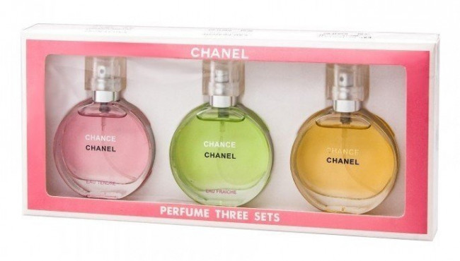 Подарочный набор  Шанель Chance 3в1 3х25 ml