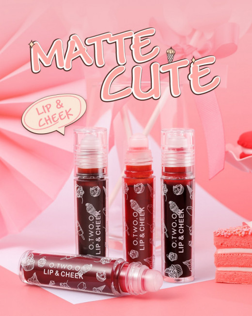 Тинт для губ 2 в 1 O.TWO.O арт. YJ005-03 №2 (Blessing Good) 6.5 g. Тинт для губ 2 в 1 O.TWO.O арт. YJ005-03 №2 (Blessing Good) 6.5 g.