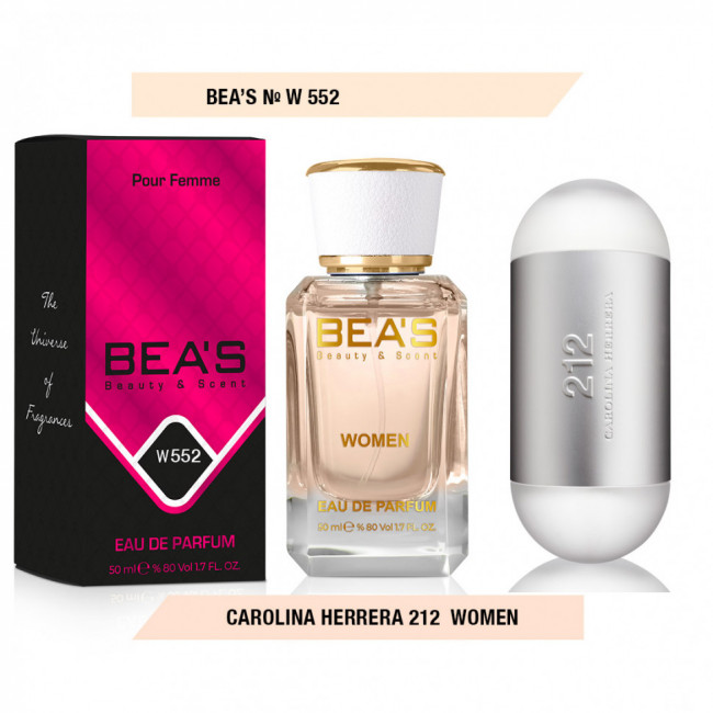Парфюм Beas Carolina Herrera "212" for women 50 ml арт. W 552