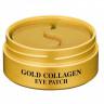 Гидрогелевые патчи для области вокруг глаз с золотом и коллагеном SNP Gold Collagen Eye Patch 60 шт