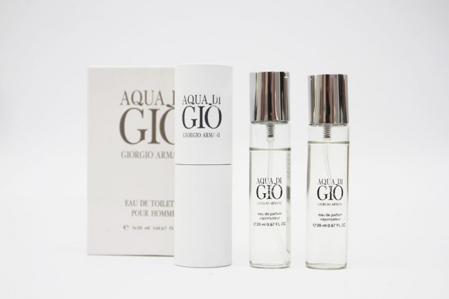 Туалетная вода 3*20 ml Giorgio Armani "Aqua Di Gio"