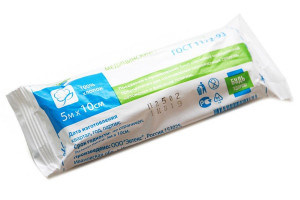 Бинт марлевый стерильный медицинский нестирильный 5 м 10 см