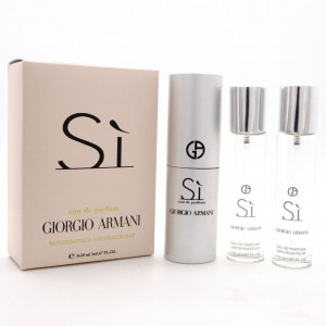 Туалетная вода 3*20 ml Giorgio Armani "Si"