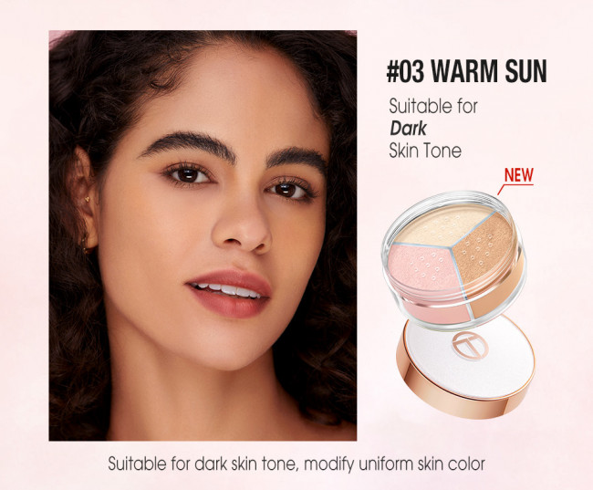 Трехцветная рассыпчатая пудра O.TWO.O арт. SC053 №3 - 9 г. Трехцветная рассыпчатая пудра O.TWO.O арт. SC053 №3 - 9 г.