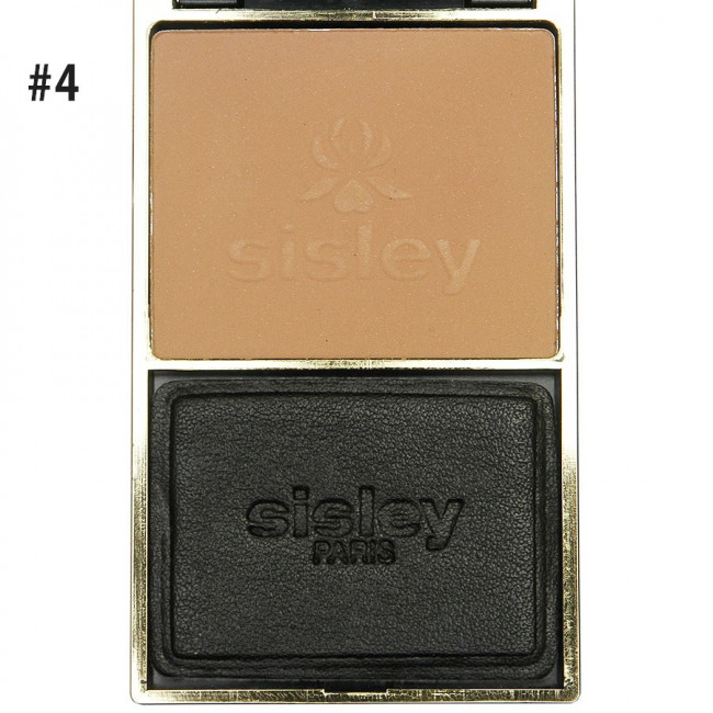 Компактная фитопудра Sisley Phyto-Poudre Compacte 10g (красная) - #4 Honey